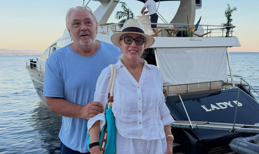 Lepa Brena i Boba luksuznom jahtom uplovili su u Opatiju