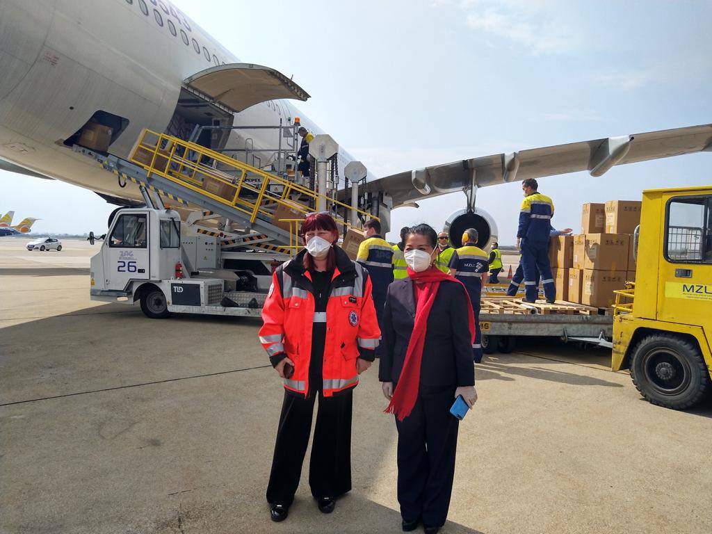 Hrvatska je nabavila 12,5 tona medicinske opreme iz Kine