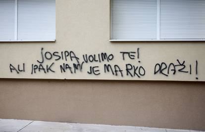 Grafit za Rimac: 'Josipa volimo te, ali ipak nam je Marko draži'