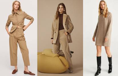 Boja pijeska kao predstavnica modnog minimalizma: Košulje, hlače i klasični sako-kaputi