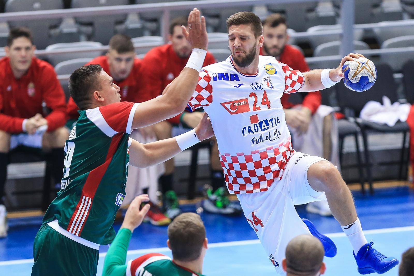 Osijek: Kvalifikacijska utakmica za EHF kup, Hrvatska - Mađarska