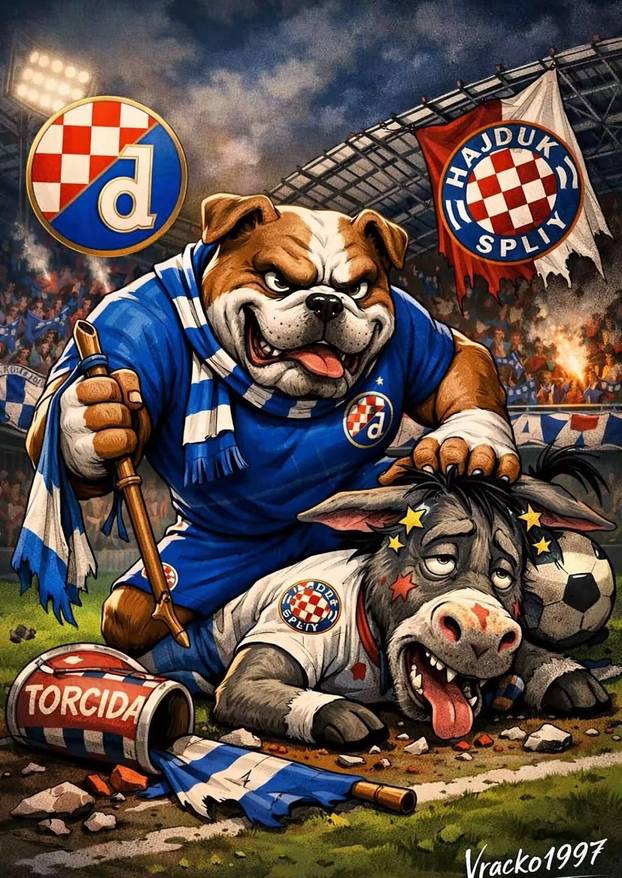 FOTO Najbolji memeovi derbija: Tovar na aparatima, Riva na -10