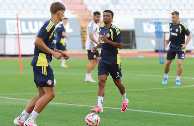 Split: Hajduk održao trening na Poljudu uoči sutrašnje utakmice