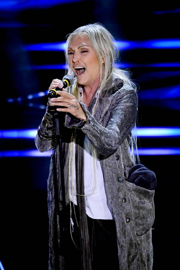 Sanremo, 73rd Italian Song Festival, Third Evening. The singers