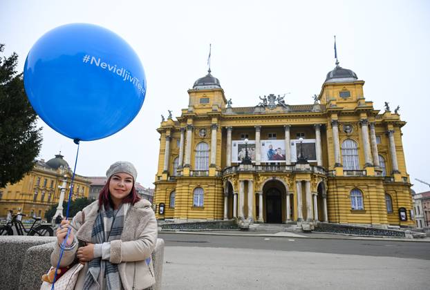 Zagreb: Akcija "Nevidljivi teret"  povodom obilježavanja Svjetskog dana šećerne bolesti