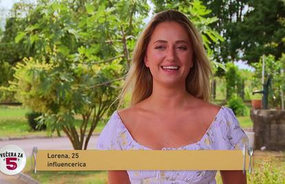 'Večeru' za 5 ovaj tjedan otvara Lorena iz 'Braka na prvu': 'Od ovog tjedna očekujem zabavu!'