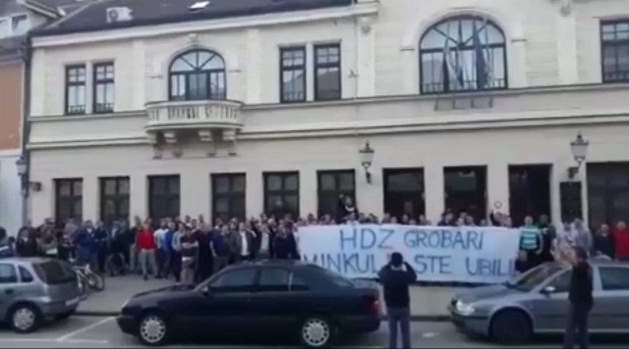 Ultrasi prosvjedovali za kolegu: HDZ, grobari, Vinkulju ste ubili