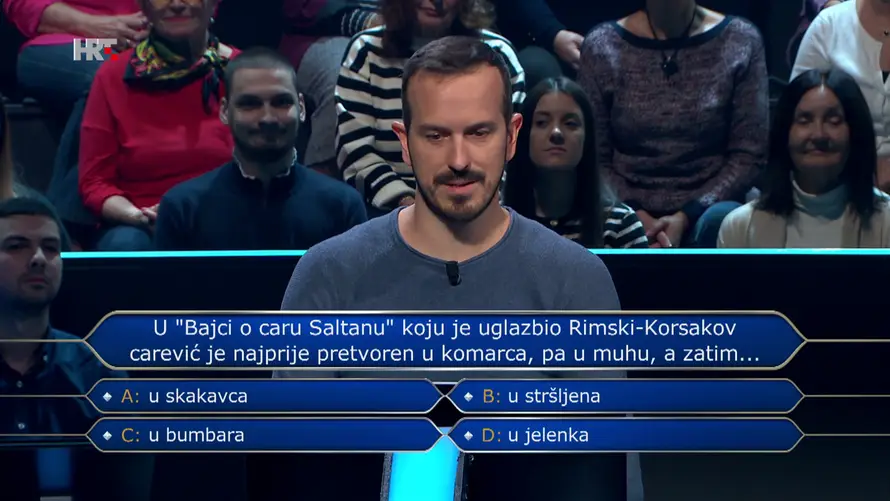 Vlatko je u 'Milijunašu' zapeo na legendarnom filmu 'Rocky', znate li vi koji je točan odgovor?
