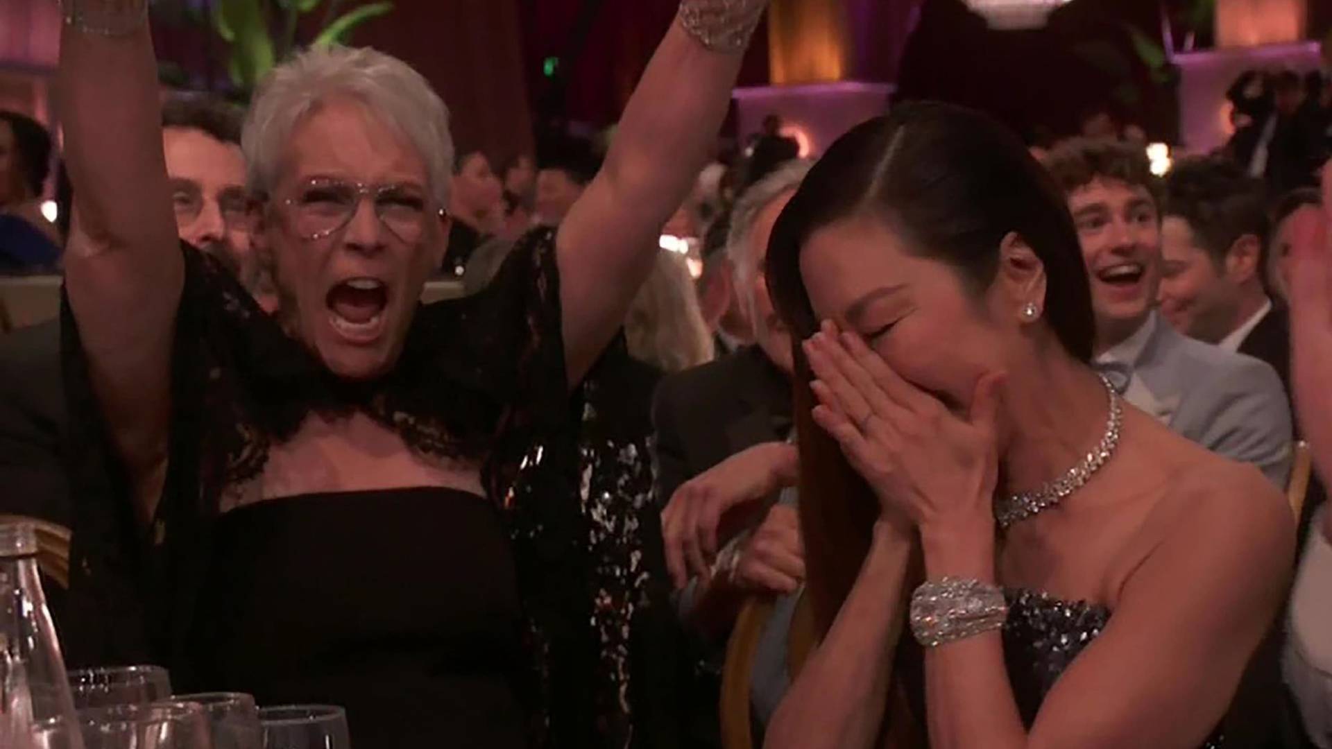 An emotional Michelle Yeoh tells Golden Globes to: “Shut Up!” after trying to cut her acceptance speech short