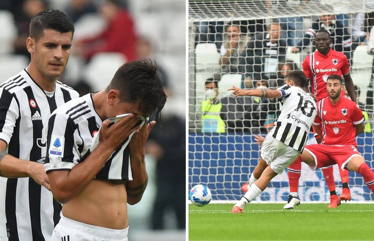 Dybala zabio pa izašao uz suze, Juve uspio slomiti Sampdoriju