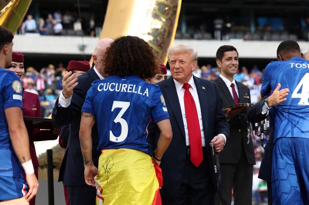 U.S. President Trump attends FIFA Club World Cup final