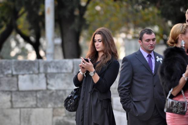 ARHIVA - 5. 11. 2010. Vjen?anje Dine Bubi?i?a i Ivane Paris