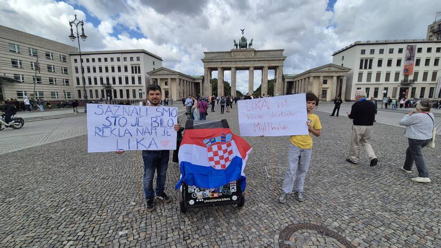 FOTO I u Njemačkoj prosvjeduju za Liku: Saznali smo što je bilo, rekla nam je Lika...