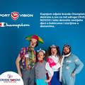 Kupnjom Champion odjeće u Sport Vision trgovini pomažeš Crvenim Nosovima!