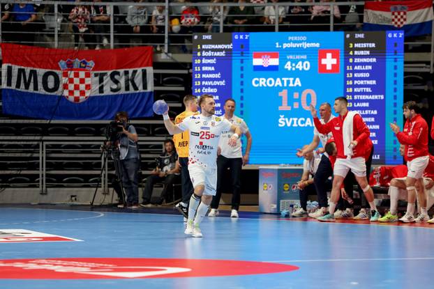 Zadar: Prijateljska utakmica između Hrvatske i Švicarske