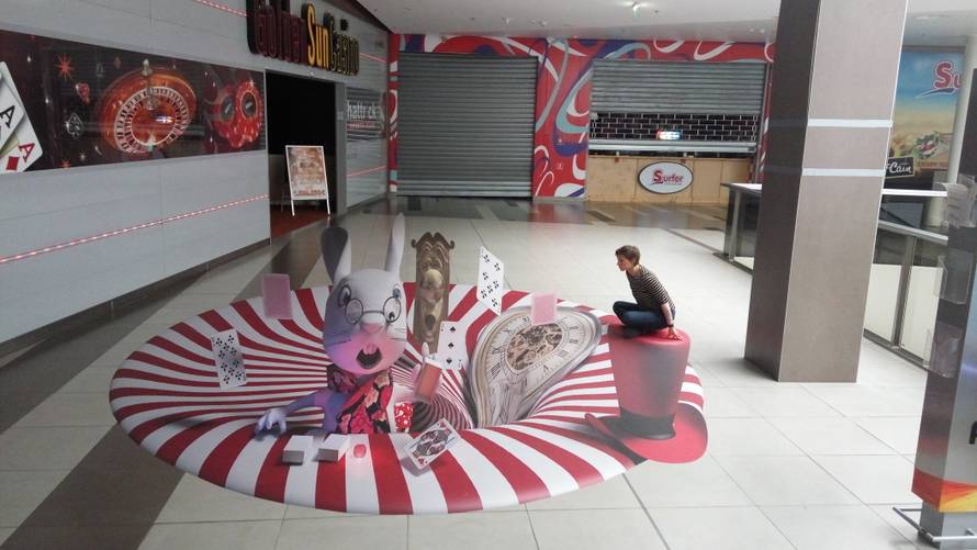 Dani iluzija u osječkom trgovačkom centru Portanova