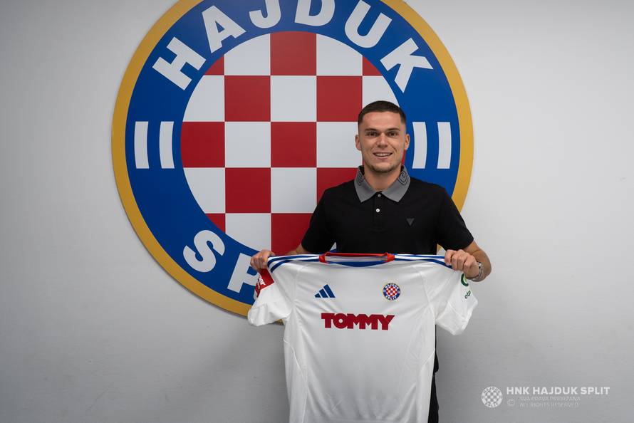 Novi stoper Hajduka: Ambicije su velike, biti igrač ovog kluba san je svakog nogometaša...