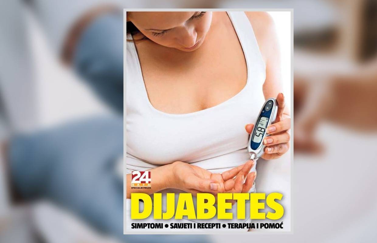 Svim čitateljima u subotu uz dnevne novine 24sata darujemo prilog o dijabetesu