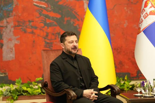 Ukrajinski predsjednik Volodimir Zelenski stigao je u prvi posjet Srbiji od po&ccaron;etka ruske invazije na Ukrajinu