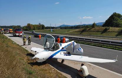Slovenija: Manji avion sletio na autocestu, nema ozlijeđenih
