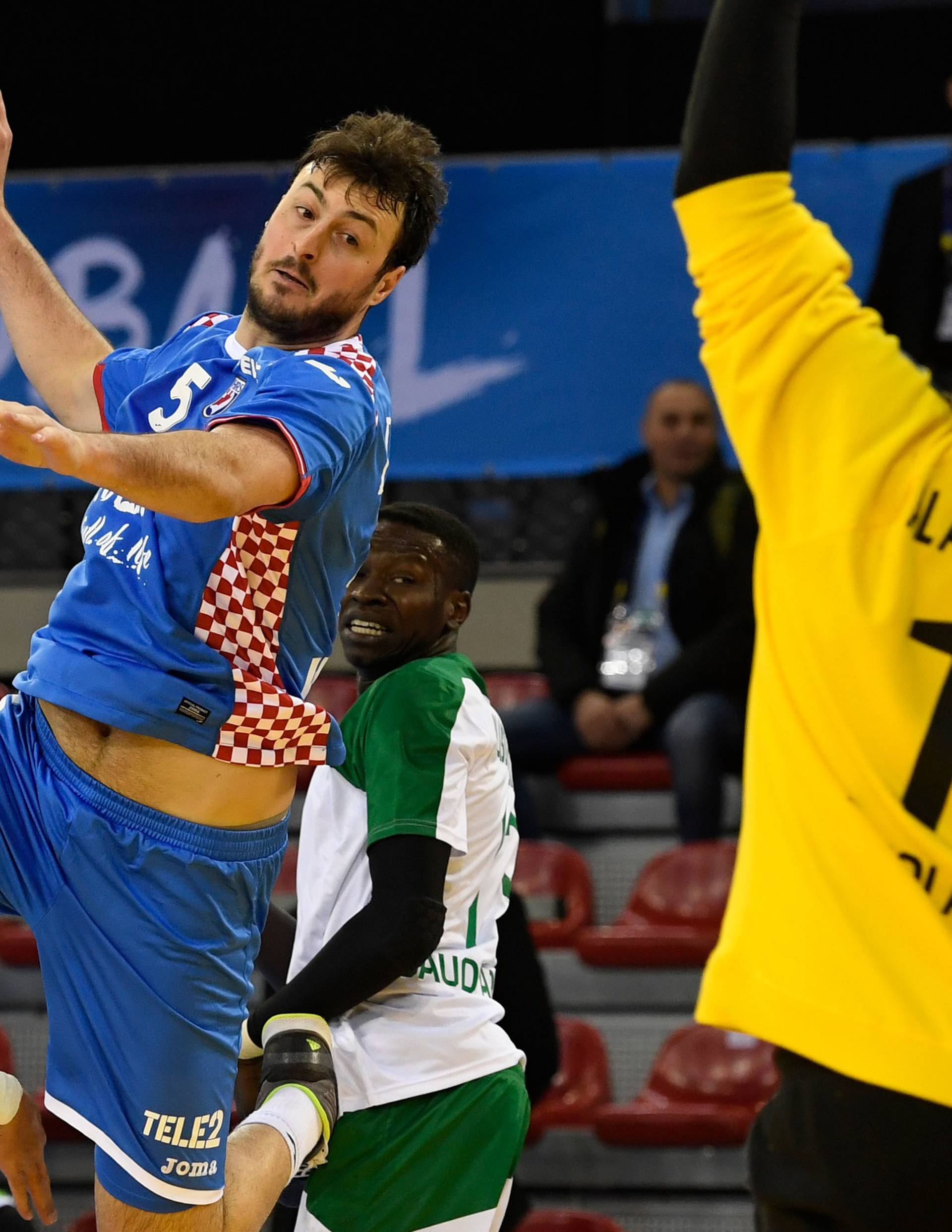 Handball WM _ Kroatien - Saudi Arabien