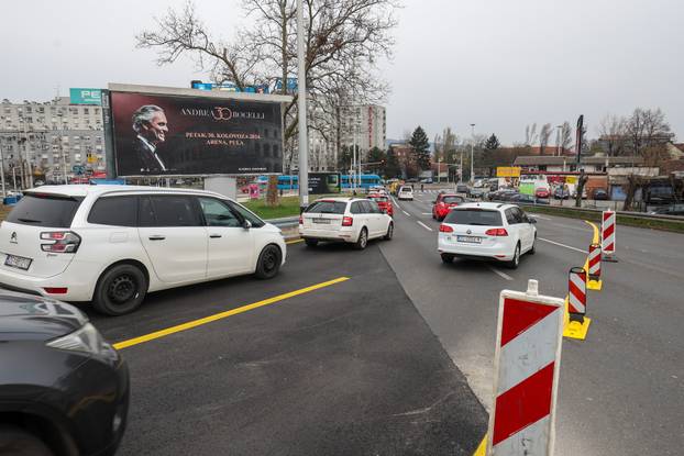 Zagreb: Nova regulacija prometa zbog sanacije Jadranskog mosta