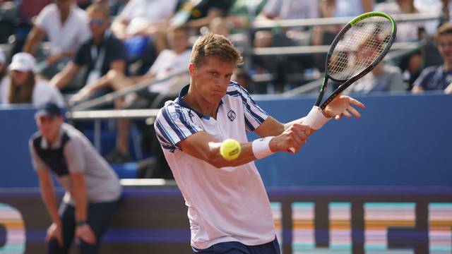 Zadar: Novak Đoković i Nino Serdarušić odigrali meč na teniskom turniru Adria Tour