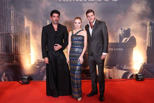 Zagreb: Premijera filma "Posljednji rimski bog" Domagoja Burića
