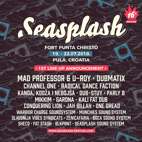 Otkrivena prva imena ovoljetnog Seasplash festivala