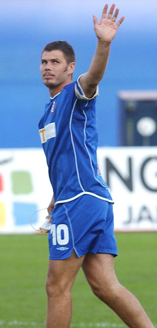 Zvonimir Boban oprostio se od nogometa revijalnom utakmicom na stadionu Maksimir, 07.10.2002.