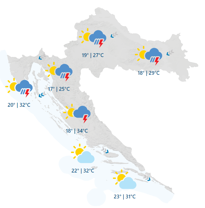 Srpnju, mjeseče, ogledalo si ove ružne godine! Nije dugo kišilo...