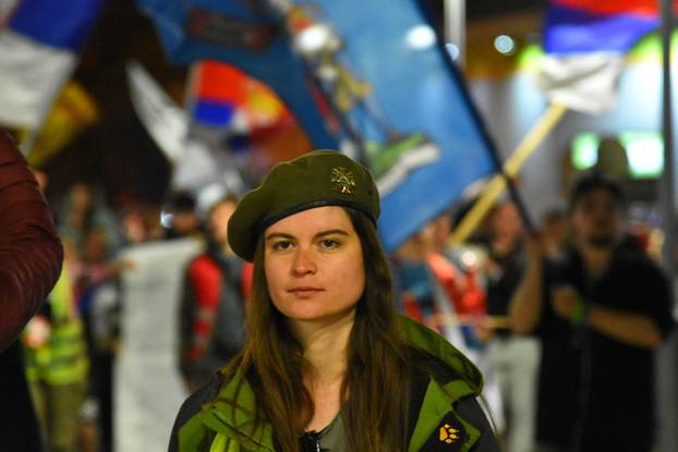 Smederevska Palanka: Doček za studente koji pješače od Niša do Beograda