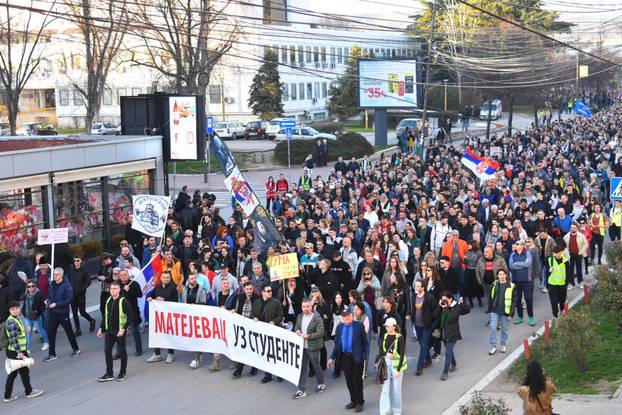 Studenti u Nišu organizirali novi skup pod sloganom "Država to smo mi"