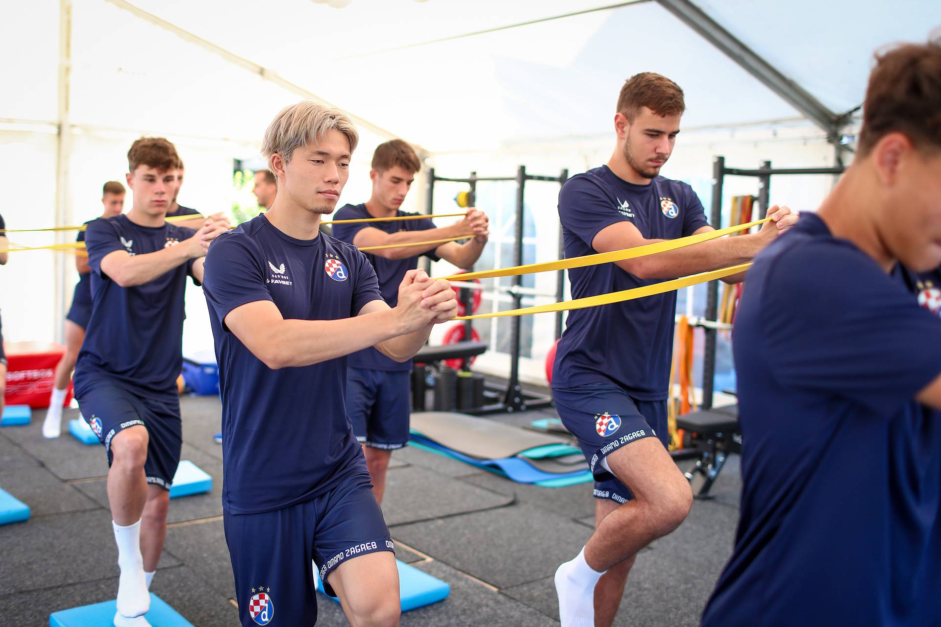 Bad Radkersburg: Igrači GNK Dinamo na jutarnjem treningu u Austriji