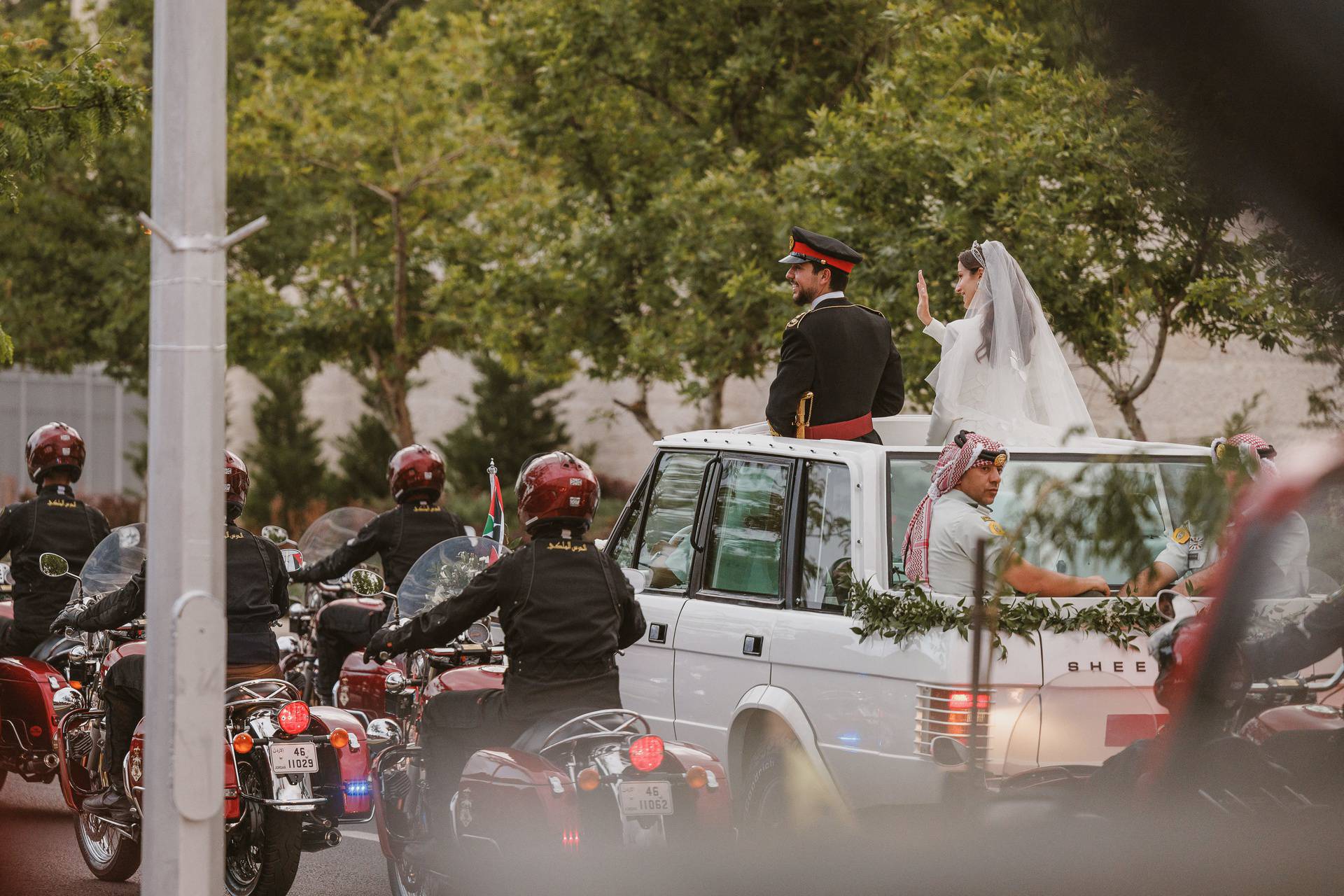 Jordan's Crown Prince Hussein and Rajwa Al Saif's royal wedding