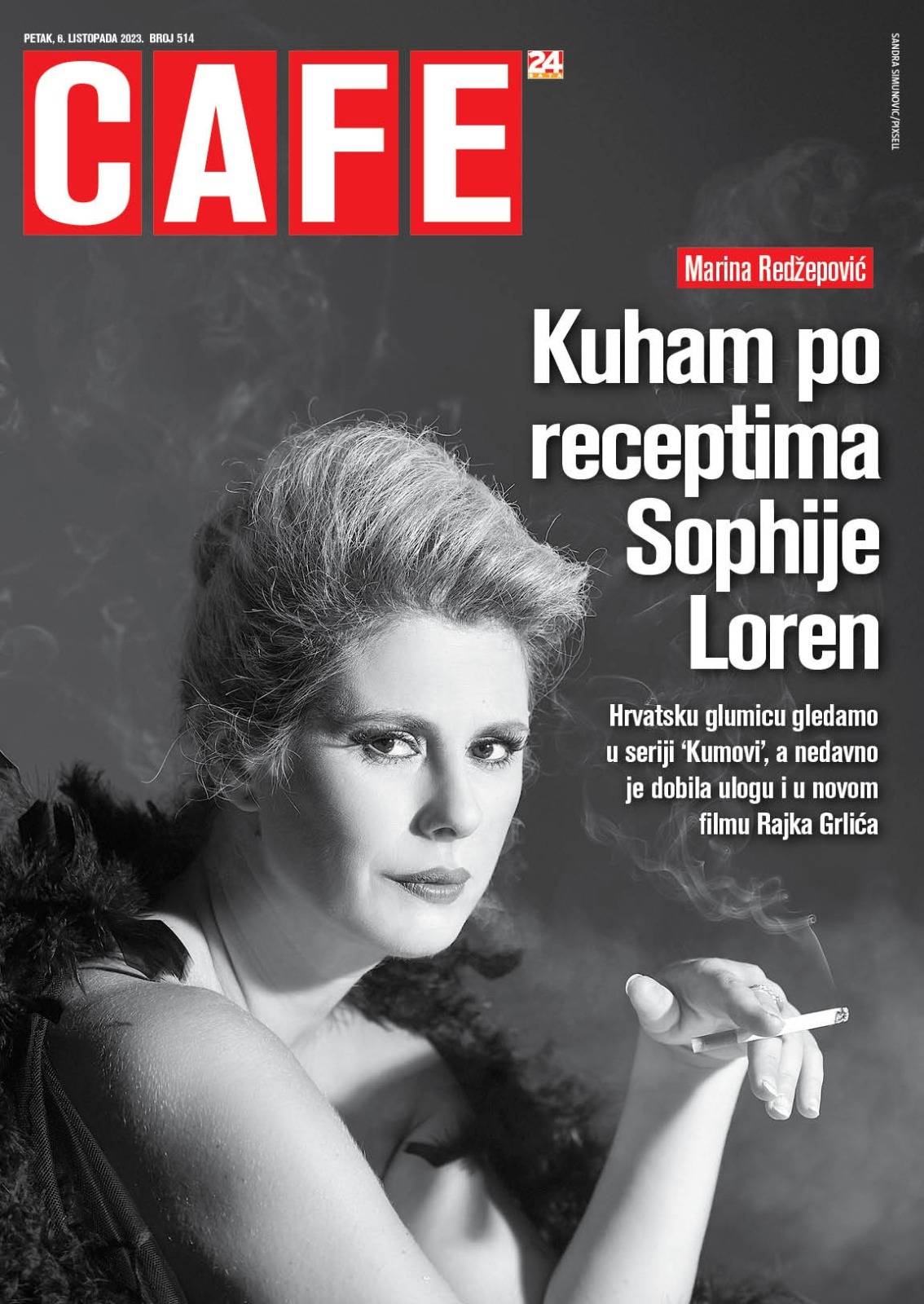 Marina Redžepović zvijezda je ovotjednog izdanja Cafea: Za nas pozirala kao Sophia Loren