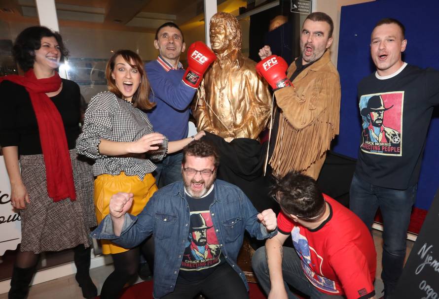 Chuck Norris dobio spomenik u Zagrebu: 'Grad je sada siguran'