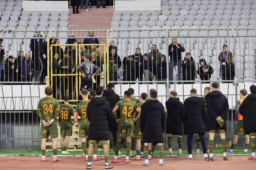 Split: Hajduk i Osijek sastali se u 13. kolu SuperSport HNL-a