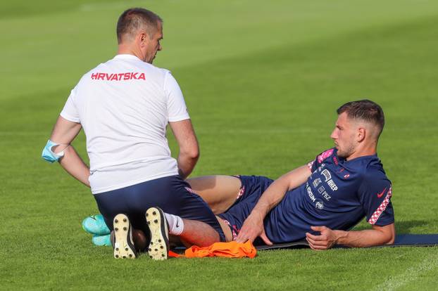 Hrvatski reprezentativci odradili još jedan trening u Rovinju