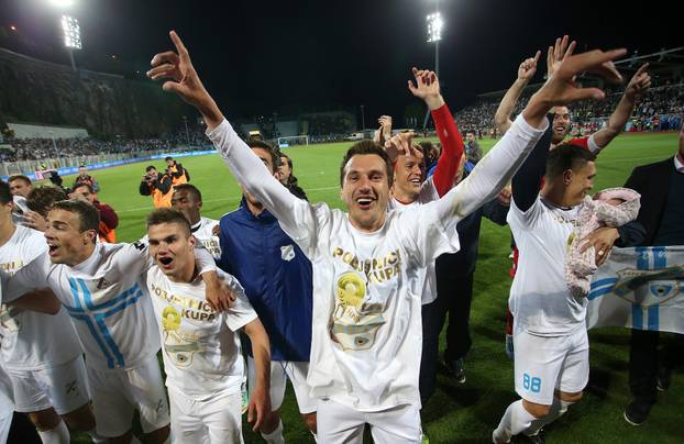 Na današnji dan 2014., Rijeka osvojila Hrvatski nogometni kup