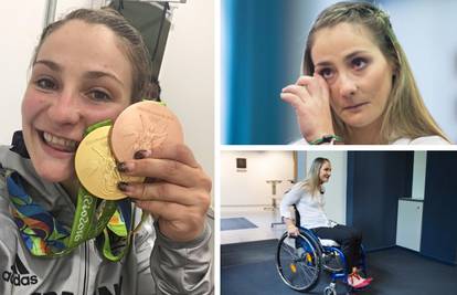 Osvojila dva olimpijska zlata, a više nikada neće moći hodati...
