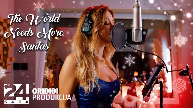 Božićni cover by Lidija Bačić: The World Needs More Santas