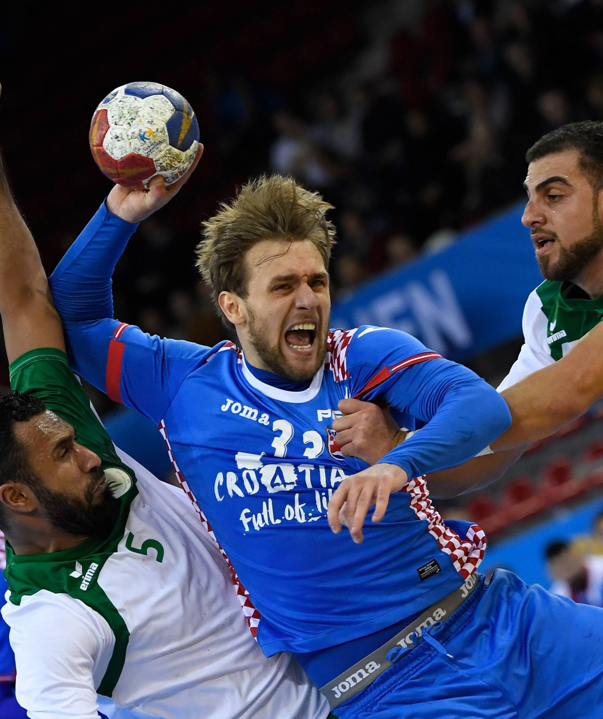 Handball WM _ Kroatien - Saudi Arabien