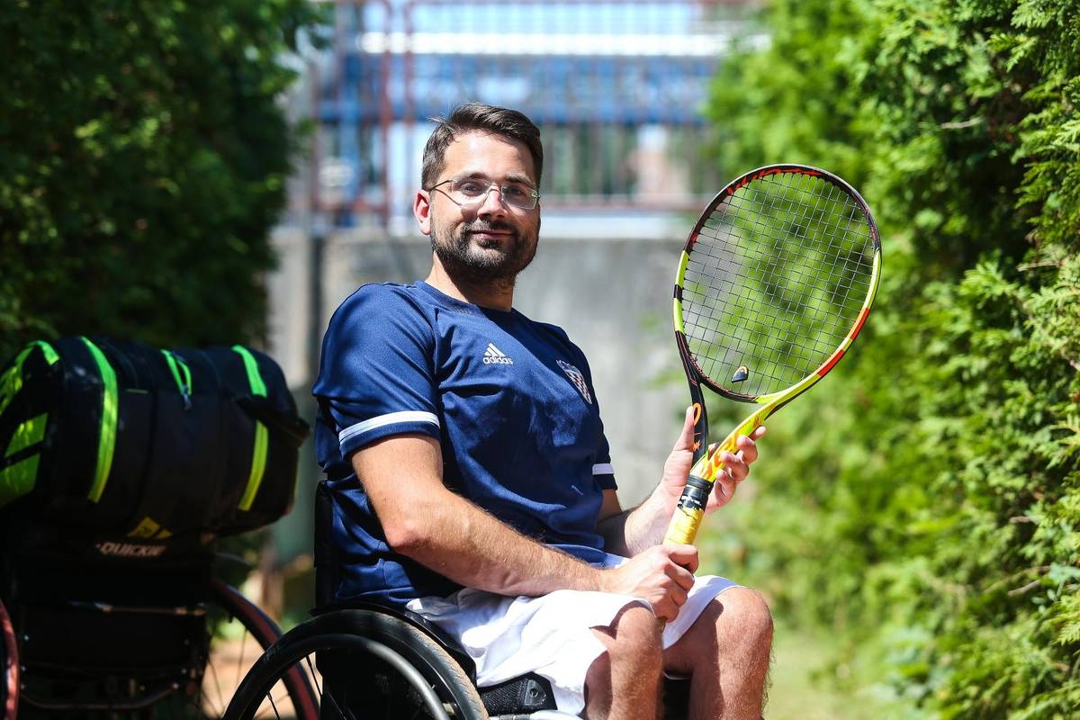 Sa 6 godina završio u kolicima: Tenis mi je vratio sreću u život