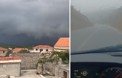 Potop u Dalmaciji: U Zemuniku palo 105 litara kiše, meteorolozi upozoravaju na moguće poplave