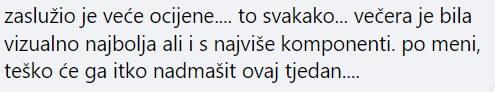 Gledatelji nisu oduševljeni bodovima koje je dobio Davor: 'Najbolja večera, ali loše ocjene'