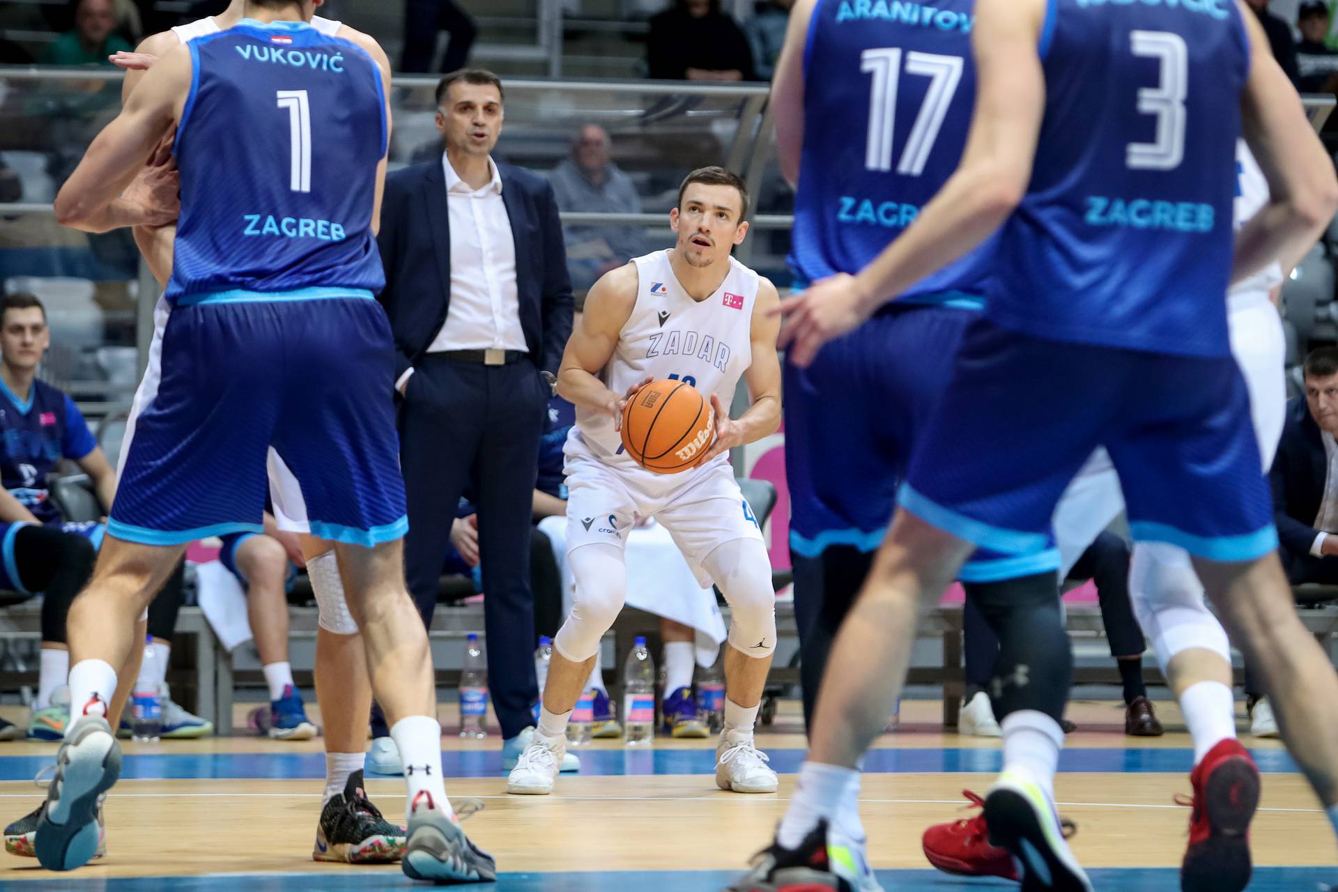 Zadar: HT Premijer liga, 4. kolo, utakmica KK Zadar - KK Cibona