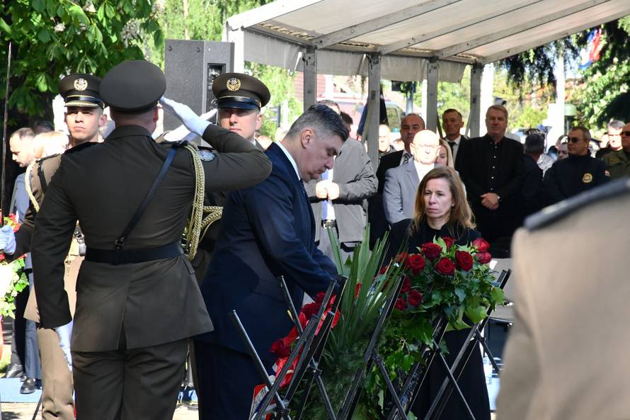 Okučani:  Obilježavanje 31. obljetnice vojno-redarstvene operacije "Bljesak"