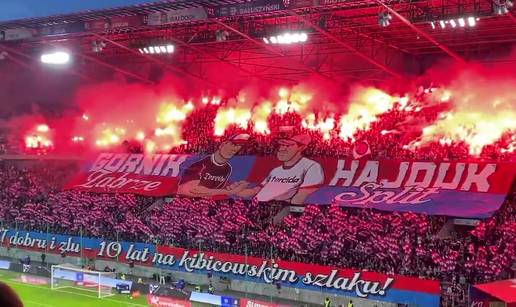 VIDEO &Ccaron;ak 1100 kilometara od Splita koreografija za - Torcidu!