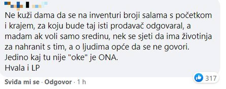 Mišerić u aferi parizer: 'Dama  bi salamu, a ne bi uzela okrajak'